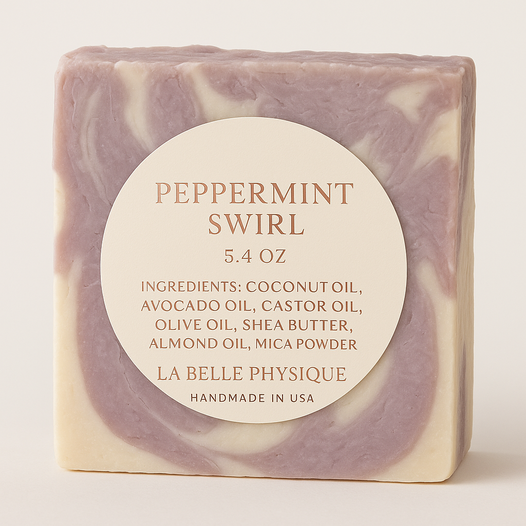Peppermint Swirl Bar Soap