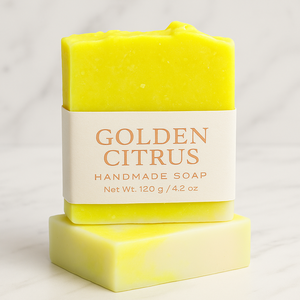 Golden Citrus Bar Soap