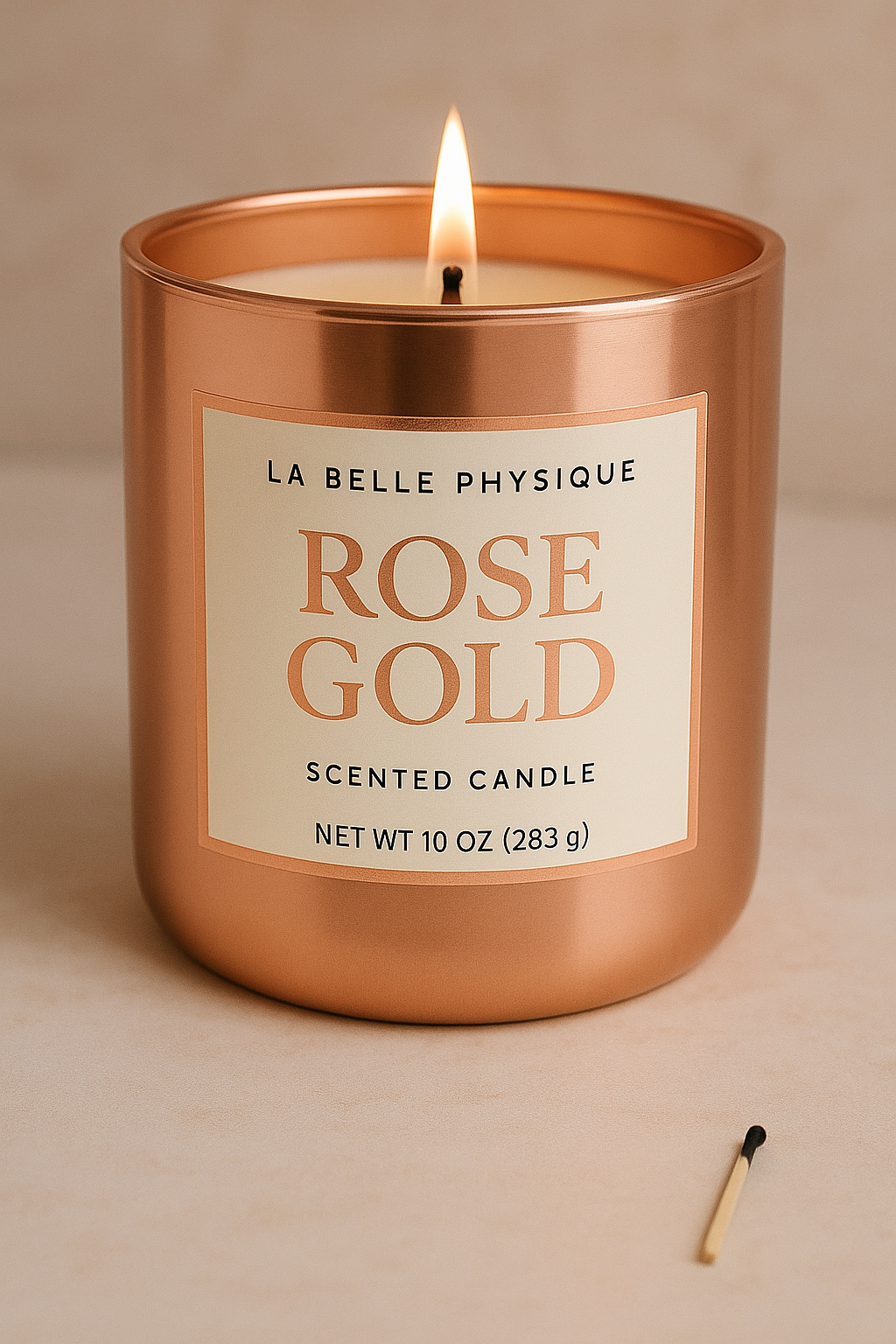 Rose Gold Scented Candle – La Belle Physique