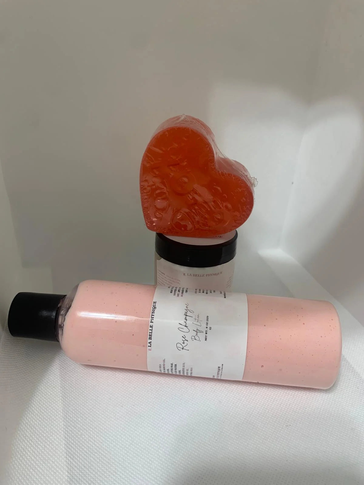 RADIANT BLISS SET: ROSE CHAMPAGNE LOTION & BAR SOAP